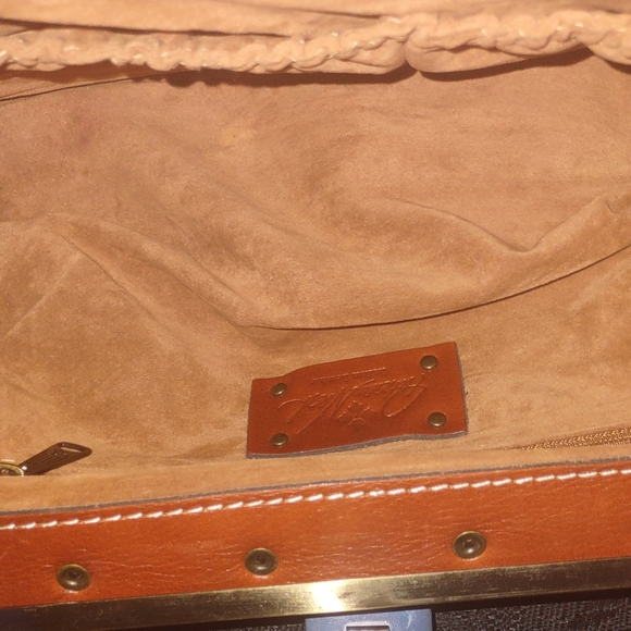 Patricia Nash Vintage Floral Leather Shoulder Bag - Picture 4 of 12